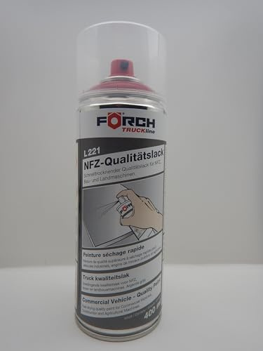 FORCH RAL 3002 KARMINROT ROT DICKSCHICHTLACK LACK SPRAY SPRAYDOSE 400ML