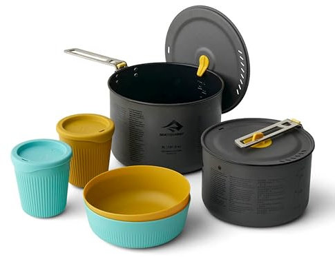 Sea to Summit Frontier Ultraleichtes Kochset mit zwei Töpfen für Camping