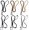 YUXIANLB 6 Stück Brillenband Für Damen Und Herren Leder Brillenhalter Um Den Hals Brillenkettenbänder Verstellbare Lanyard Brillenhalterungen Für Sonnenbrillen Zubehör
