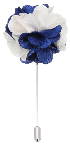 PATIKIL Blumenanstecker Pin, Reversnadel für Herren, Kamelienblume für Anzug, Hochzeit, Abschlussfeier, Jubiläumsbrosche, Outfit-Zubehör