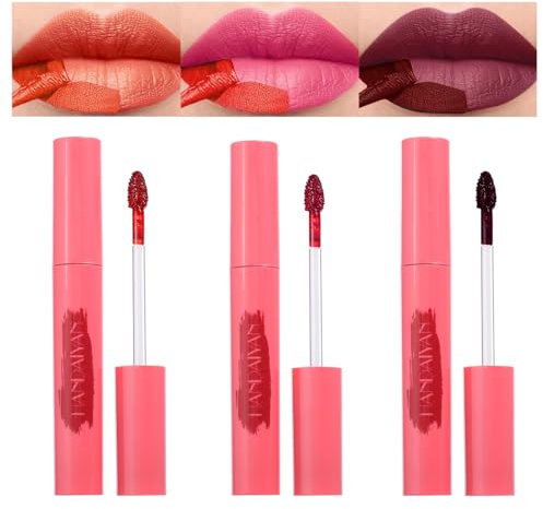 Thoquene 3 Stück Lip Tattoo Peel Off, Permanent Lip Tint, Lippen Tattoo