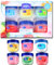 Lip Balm Set - 6 Pack Long Lasting Natural Moisturizer for Cracked, Dry and Chapped Lips - Kids