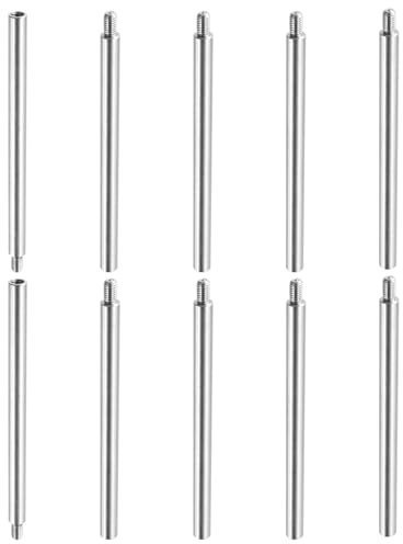 PATIKIL 10 Pc M5x100+8mm Distanziali In Acciaio Inox Viti Di Prolungamento | Per PCB Quadcopter Drone Computer E Circuit Board, Adattatori Filettati Maschio Femmina Spessori, Kit Assortito