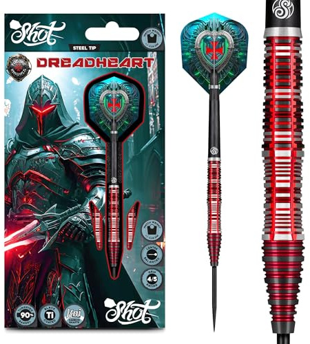 Shot! Future Knights Dreadheart 90% - Steeldarts 23 Gramm