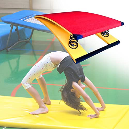 Gymnastik-Sprungbrett für Teenager, Gymnastik-Sprungbrett, Sportgerät für Junge Kinder zum Abheben auf die Couch, Sprunggerät für Schultraining und Sportvereine