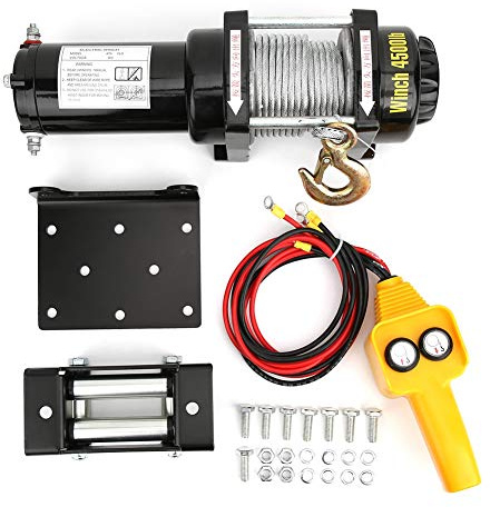 Accessorio meccanico per verricello elettrico 12V 4500lb Veicolo industriale a duplice uso fuoristrada