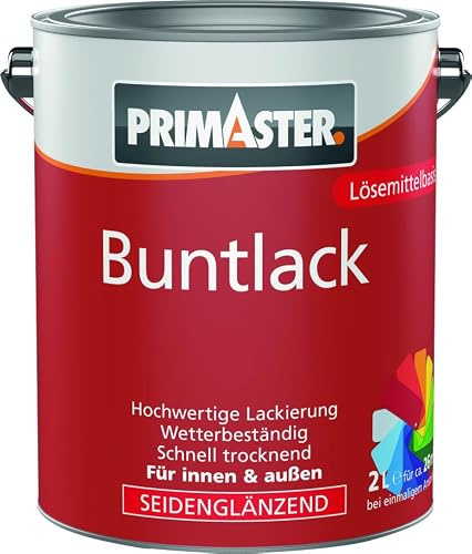 Primaster Buntlack 2 L schokobraun seidenmatt Lack