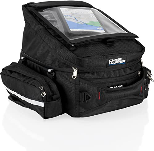 Chase Harper USA 1560 Magnetic Mount Tank Bag - Water-Resistant, Tear-Resistant, Industrial Grade Ballistic Nylon with Anti-Scratch Rubberized Bottom, Magnetic Mounting