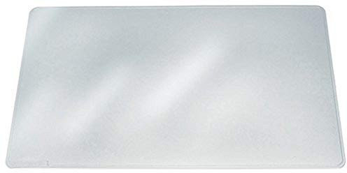 Durable Schreibunterlage Duraglas, 40 x 53 cm, Schreibtischunterlage, rutschfest, blendfrei, transparent, 711219