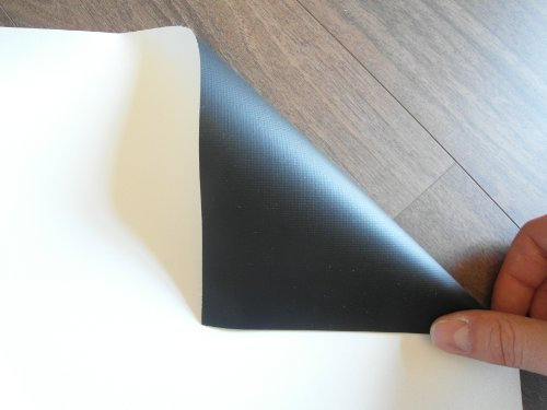 Leinwandtuch Meterware, Leinwandstoff 2,43m x 1,04m ; Leinwand für Beamer