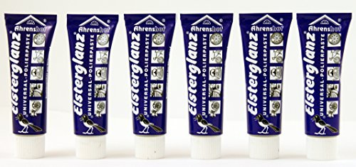 Elsterglanz Universal Polierpaste Universalpaste Waschcreme Reinigung 546 (5 Tuben (200ml))