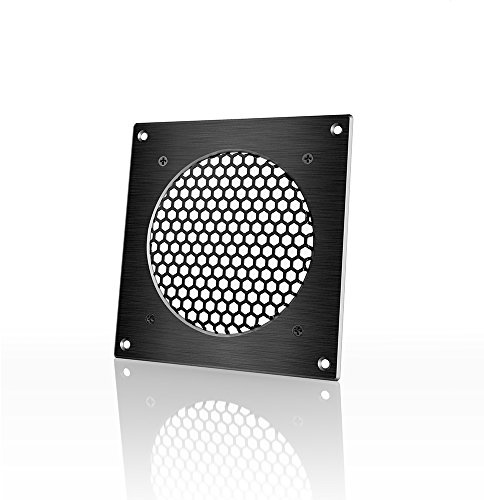 AC Infinity Ventilation Grille, for PC Computer AV Electronic Cabinets, Also mounts one 120mm Fan