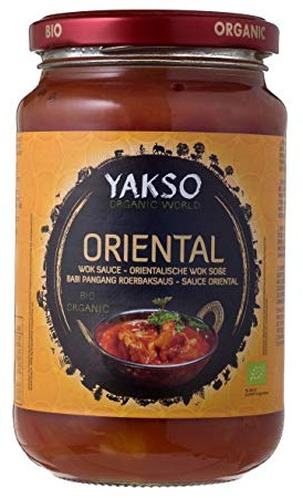 Yakso Oriental Wok Salsa, 350 g, 1 unidad