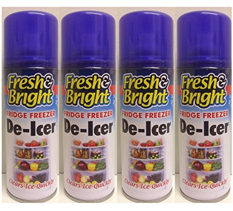 Wilsons Direct Anti-Bacterial Fridge Freezer De-Icer Spray Deicer Spray Fridge Cleaner Genuine Fresh & Bright 200ml Quick Ice Remover