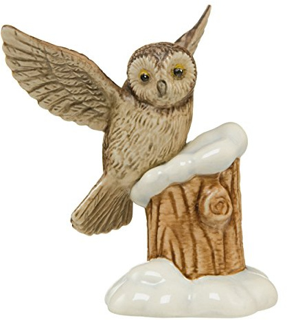 Weihnachten, Kerst, Christmas Dekofigur, Porzellan, Mehrfarbig, 8,5cm