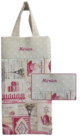 Bolsa de pan de tela personalizada