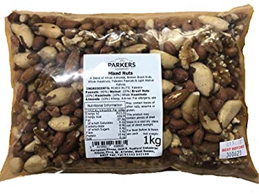 Mixed Nuts Kernels 1kg Parkers Foodservice