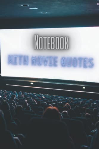 Notebook: with movies quotes