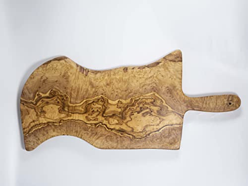Tabla de cortar de madera de olivo, tabla de cortar personalizada, plato de servir grabado, tabla de queso de madera, tabla de charcutería personalizada, regalo de cocina