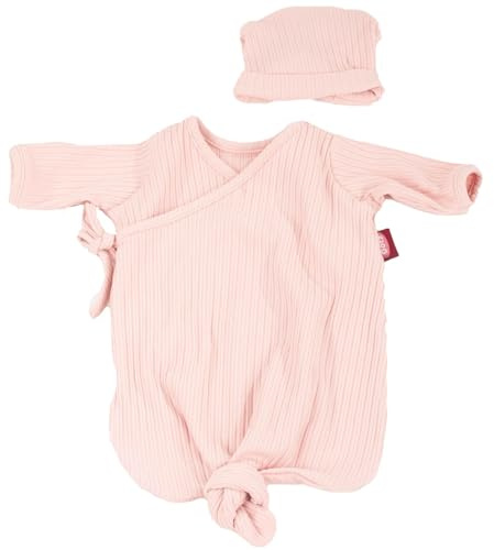 Götz 3403549 Kombination Cosy Nest – Puppenbekleidung Gr. S – 2 teiliges Bekleidungs – und Zubehörset für Babypuppen von 30 – 33 cm