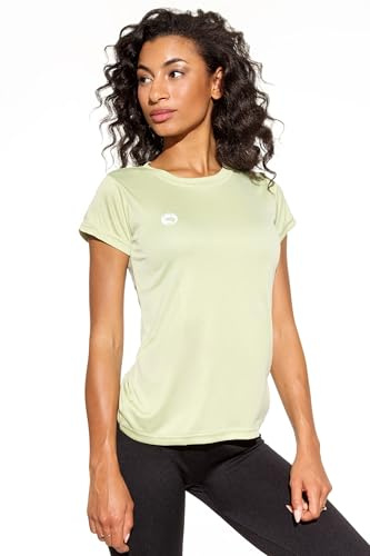 Leichtes Damen Sport T-Shirt – Atmungsaktiv, Schnelltrocknend & Elastisch – Ideal für Fitness, Laufen, Yoga – Funktionsshirt in vielen Farben & Größen