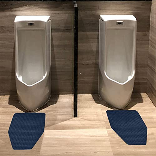 Tapis de Sol antidérapant pour urinoir, Tapis de Sol Absorbant et désodorisant pour Toilettes, Tapis de Sol pour urinoir réutilisable/Lavable, Tapis pour urinoir Commercial