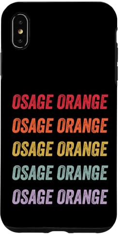 Coque pour iPhone XS Max Orange Osage