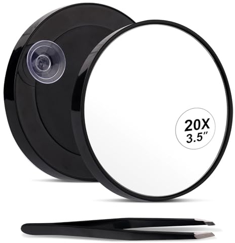 deegbbyi Specchio Tascabile, Specchio Compatto con Ingrandimento Compatto, Specchie per il Trucco, Specchiera Tascabile Piccolo, 20 X Piccolo Specchiera da Viaggio, per Tutte le Occasioni