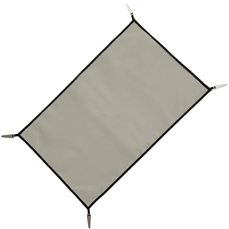 XAGMODSHN Feuerfeste Camping-Matten, Outdoor-Pad, leichte Heizmatten für sicheres Kochen und Bodenschutz