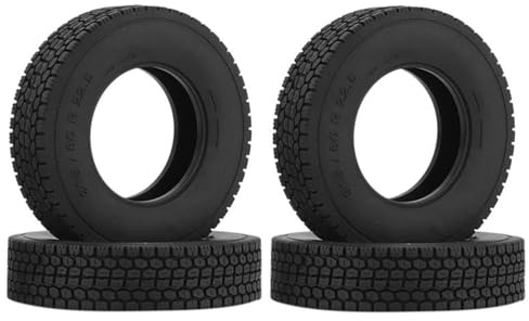 Ferngesteuerte Autoreifen Kompatibel Mit Tamiya Für Man Für King Für ACTROS Für Scania 4 Stück 20 Mm Traktorreifen Für 1/14 RC Semi-Traktor-LKW-Kipper-Zubehör