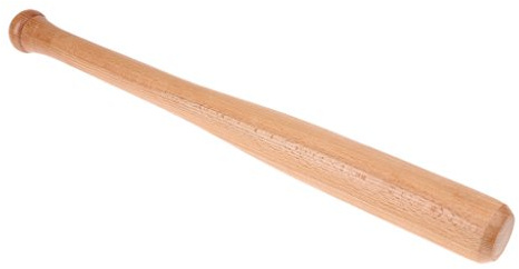 Mazza da baseball in legno da 54 cm, racchetta da softball