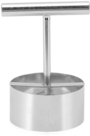 Extracteur de vide-pomme en acier inoxydable, avec poignée ergonomique, pour la cuisine à domicile, le restaurant professionnel, durable, facile à nettoyer, lame tranchante (Grand 35,83x15,75 pouces)