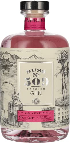 Buss N°509 PINK GRAPEFRUIT Belgium Flavor Gin Author Collection 40% Vol. 0,7l