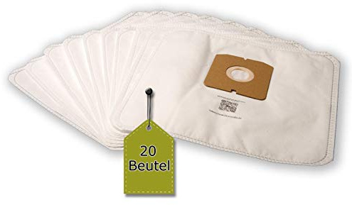 20 Staubsaugerbeutel kompatibel mit TEVION BS 4000..., 20 Staubbeutel + 2 Mikro-Filter, kompatibel mit Staubsaugerbeutel Swirl Z113