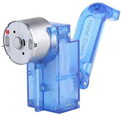 Samfox Hand Crank Generator - Dynamo, Electricity Generator, Emergency Power Supply