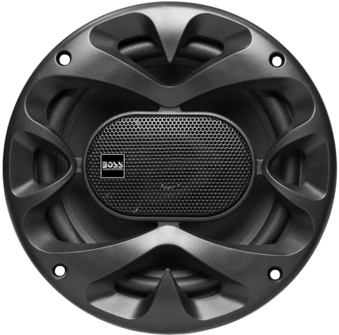 BOSS Audio Systems CH6520B Chaos Series Haut-parleurs pour portière de voiture 6,5 (16,5 cm), 250W, 2 voies, large bande, tweeter 1, coaxial - Vendus par paire