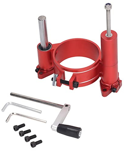 Oberfräsen-Hebetischbasis, Maximal 47 Mm, Aluminiumlegierung, Edelstahl, Holzbearbeitungs-Hubtischbasis Für S8-2-Arbeitsplatten, Hochpräzise Holzbearbeitung