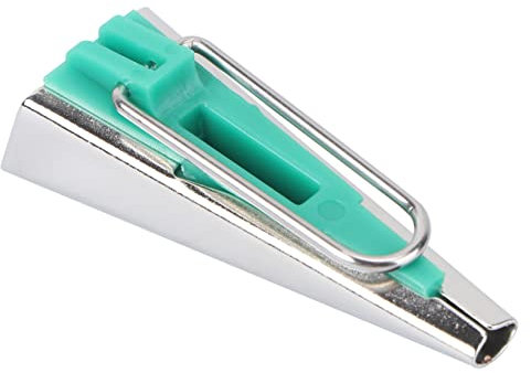 NUOBESTY Bias Tape Maker Für Stoffe Schrägbandformer Für Näh Und Quiltprojekte Grünes Nähwerkzeug Zur Einfachen Herstellung Von Schrägband Für Kreative Handarbeiten