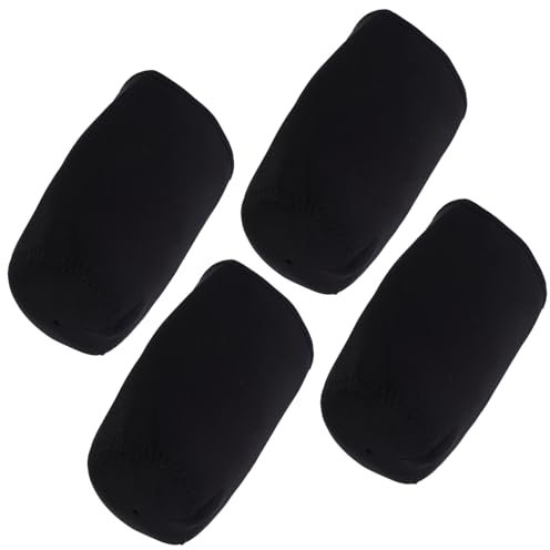 CONGARTENO 4pcs Sprouting Jar Sleeves Blackout Covers Light Protection Cloth for Seed Germination Mason Jar Accessories Planting Shade Kits for Home Gardening