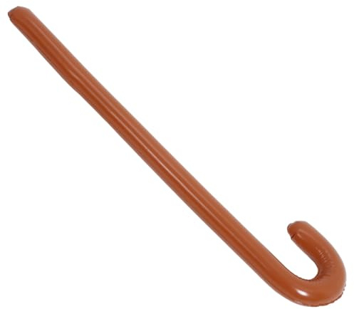 PACKOVE Aufblasbare Gehhilfen Requisite PVC Walking Stick Luftballon für Halloween Kostüm Verkleidungsspiele