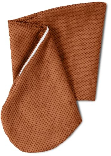 Amilian Stillkissenbezug 170 cm - Ersatzbezug für Stillkissen; Seitenschläferkissen – Kissenbezug mit Reißverschluss - waschbar; weich - Bezug für Schwangerschaftskissen - Senfglanz