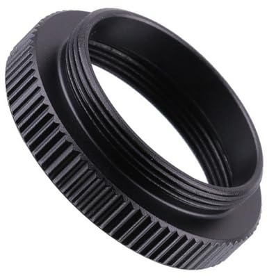 Anillos adaptadores de aluminio de 5 mm y 10 mm C para montaje en C para cámaras de vigilancia industriales, conversión de lentes, tubo de extensión, adaptador de lente de cámara CCTV