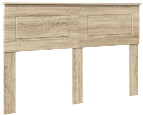 vidaXL Cabecero Roble Sonoma Madera de ingeniería