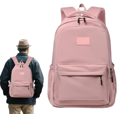 Reserucksack Vattentät Enkel Ryggsäck | Oxfordtyg Kapacitet Unisex För Bärbar Dator, Arbete, Resor & Vardag
