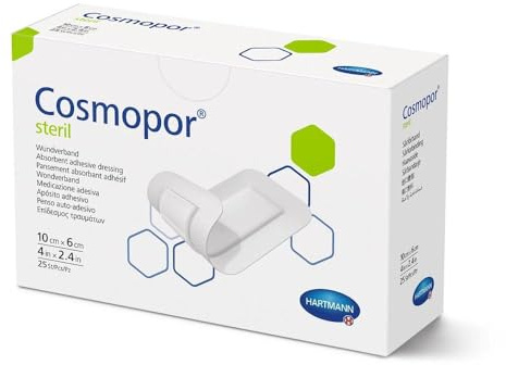 COSMOPOR 900802 steril 10x6cm 25 Stück