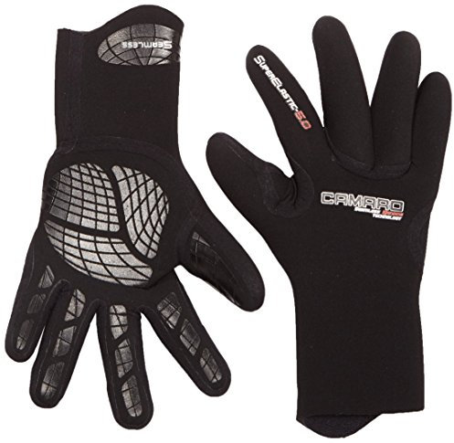 CAMARO Herren Tauchhandschuhe Seamless 5mm, schwarz, M