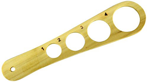 Southern Homewares Herramienta de medición Tamaño de Servir Pasta para Espaguetis o seco Noodle – Control de la porción, marrón