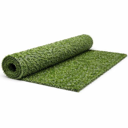 Floralcraft Artificial Conifer Hedge Fence 1m x 3m – Dense Garden Privacy Screening Roll, UV Resistant Faux Hedge for Fences, Balconies & Walls