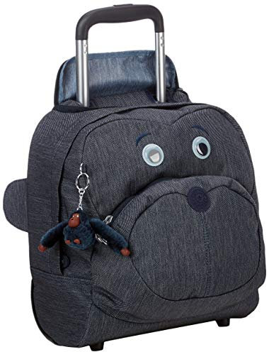 Kipling NUSI Sac à roulettes pour enfants, Carry On, Marine Navy (Bleu)