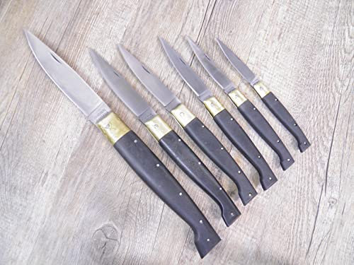 Generico Coltello Sardegna SARDO Original PATTADA Manico in Resina Lama Dolce al Carbonio (Original pattada, 23,5 cm)